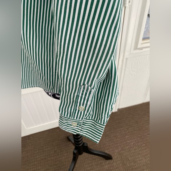 Separate Issue Women’s Striped Pleated Long Sleeve Button Up Shirt Size 10 - Picture 13 of 16